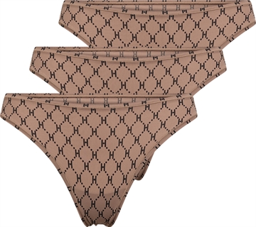 Hype the Detail string logo 3-pk Brown