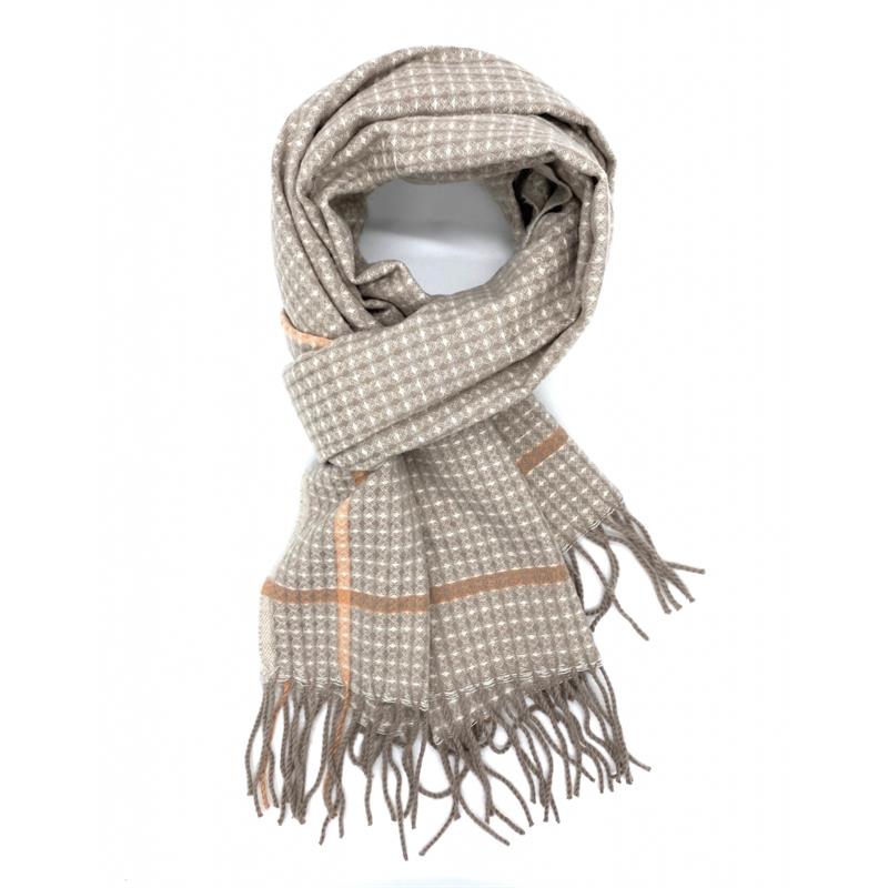 Just d\' Lux Winther scarf B10-0022 Coffee 