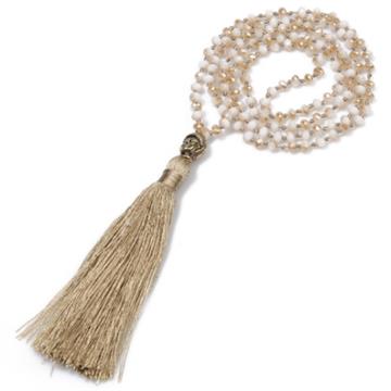 Just D´ Lux Necklace tassel A13-0017 31 Beige