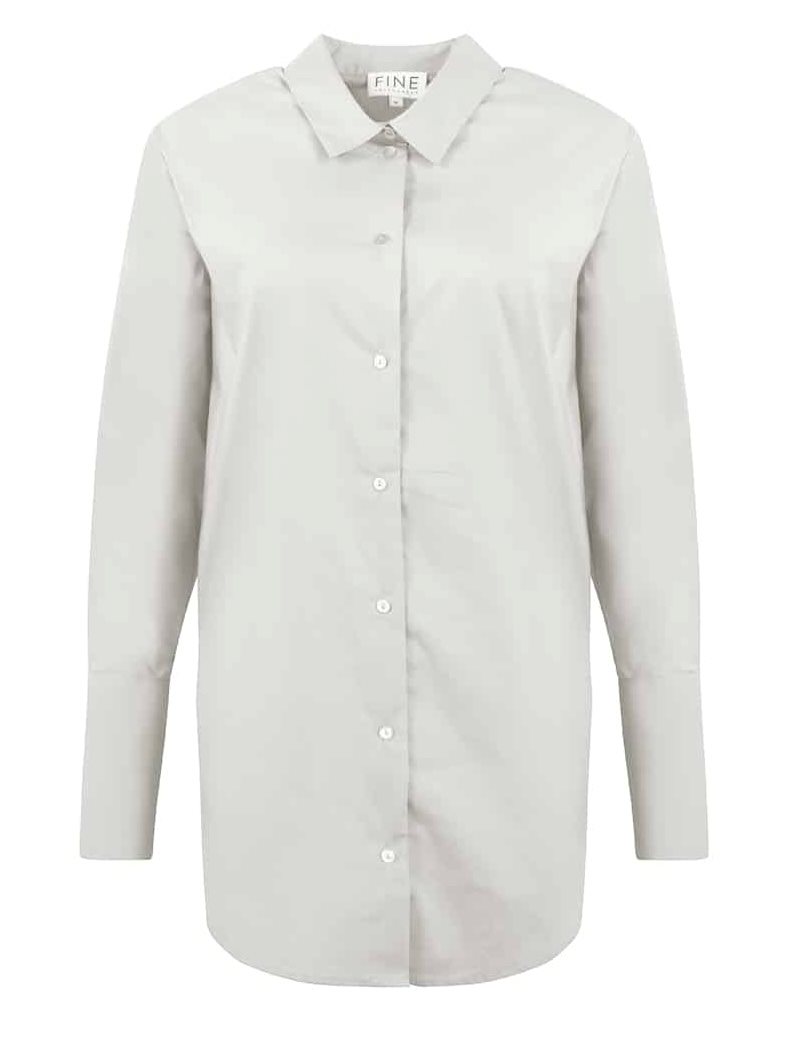 Fine Copenhagen Shadow Classic Shirt - White 21009