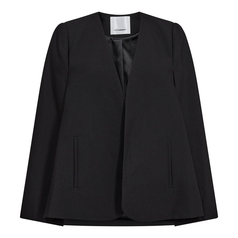 Co Couture VolaCC Cape Blazer Black 30122  