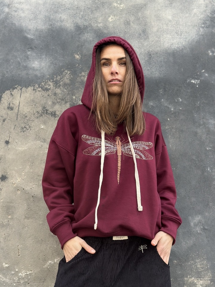 GASPAR Haiti Hoodie 2507311 Sweatshirt Bordeaux