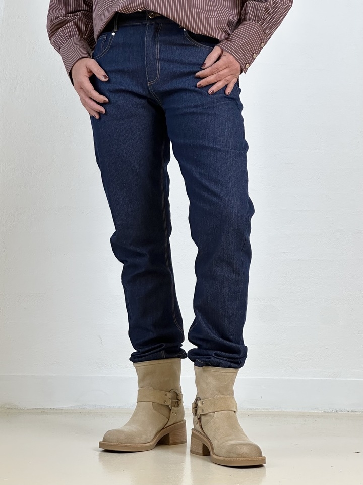 GASPAR Chicago Jeans 2510906 Bukser Blue Dark Denim 