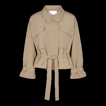 Co Couture Elba Crop Jacket Walnut 30078 