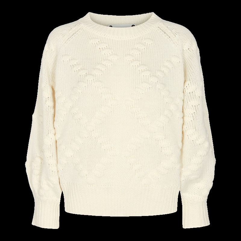 Co Couture Bubble Knit Off white 32065