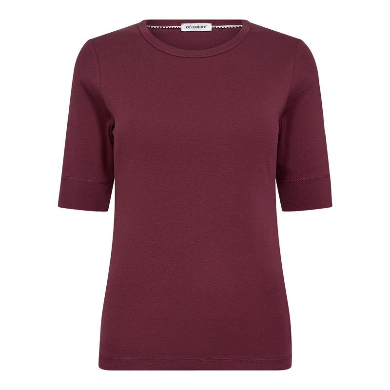 Co Couture GrannyCC SS Tee 33016 Burgundy