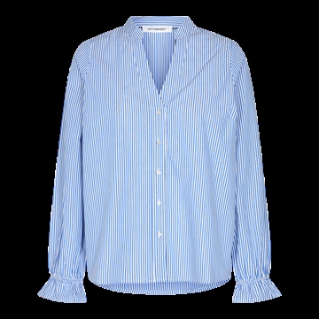 Co Couture Melin Stripe Shirt New Blue 35141 