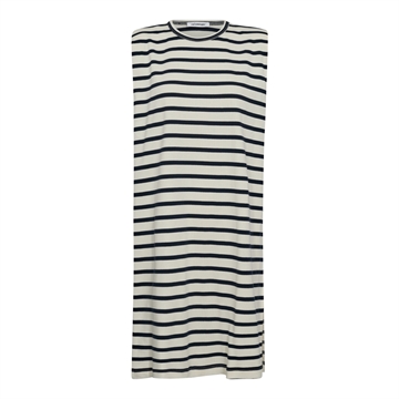 Co Couture ClassicCC Stripe ED Tee Dress Off white 36360 