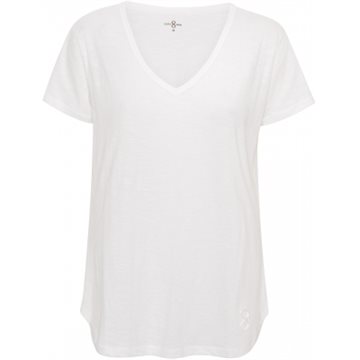 COSTAMANI T-shirt logo v-neck White 