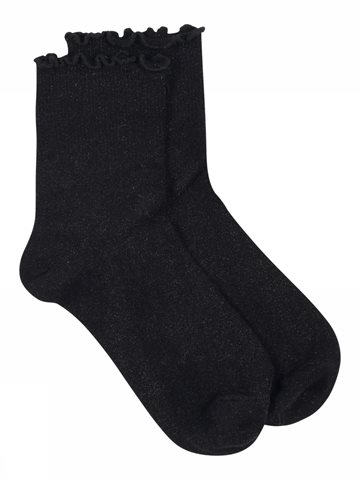 Gustav Simone, lurex socks black