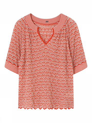 Gustav Jazzy, a-shape knit 45414 Tomato