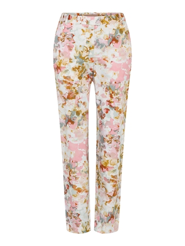 Gustav Gro regular fit pants Pink Icing Flower Print 48002 