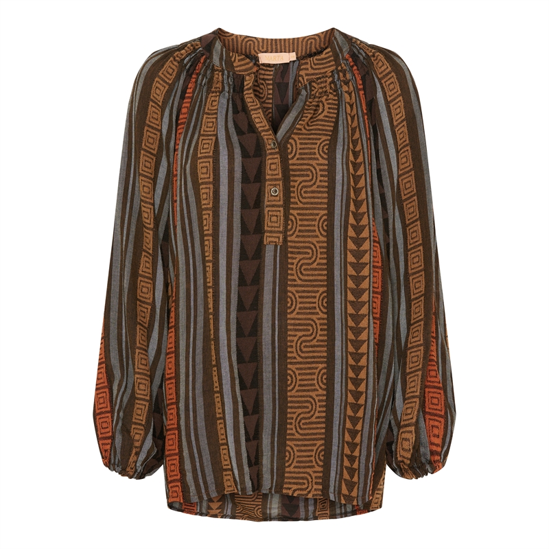 MARTA MdcEmily 5483 Marrone2 Shirt - Skjorte