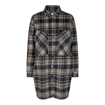 Co´ Couture Sibby Check Shirt Black JACKET 90138