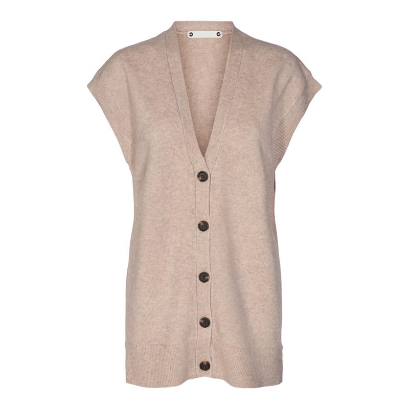 Co´ Couture Rowie Long Button Vest 92102 