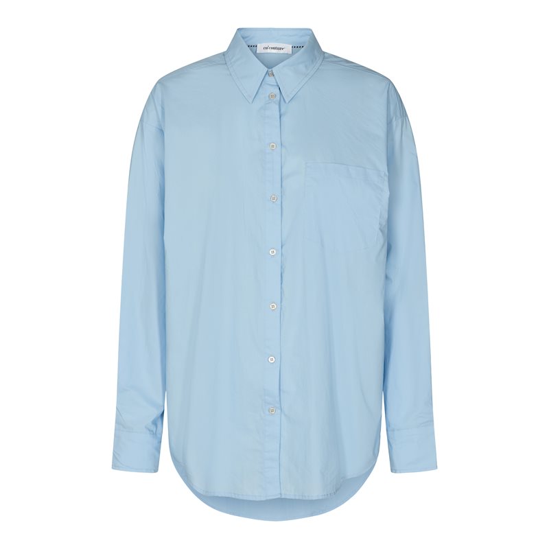 Co\' Couture Coriolis Oversize Shirt Pale Blue L-S SHIRTS 95522