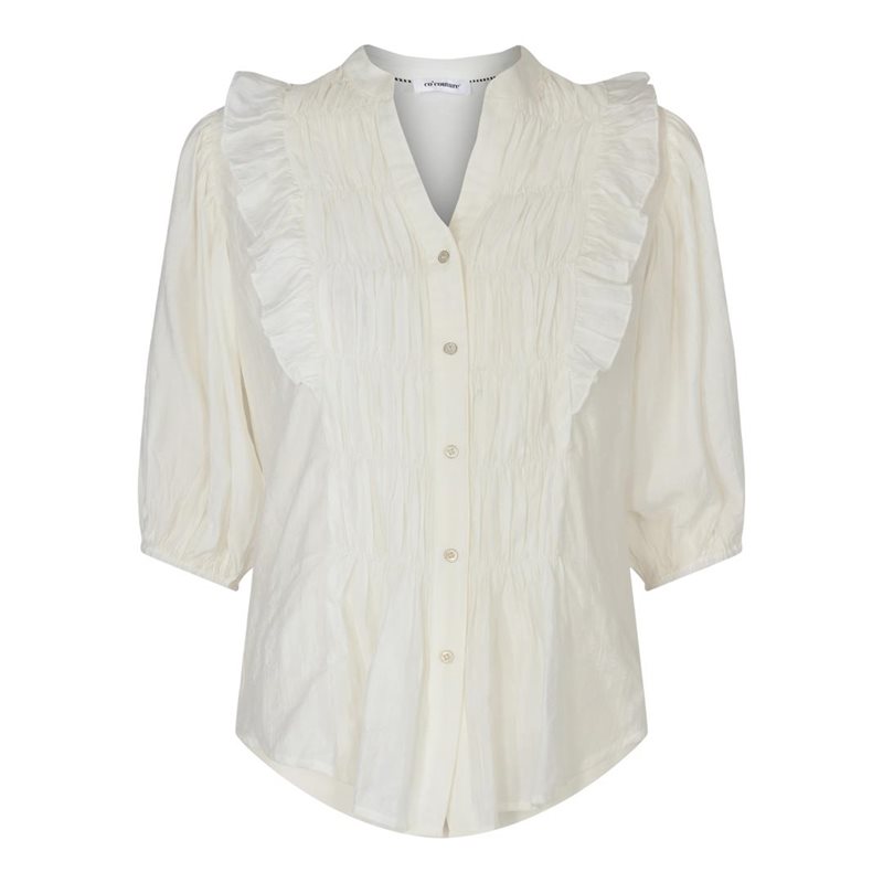 Co´ Couture Avery Smock Shirt 95628 Off white