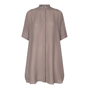 Co´ Couture Amalie Check Tunic Shirt 95695