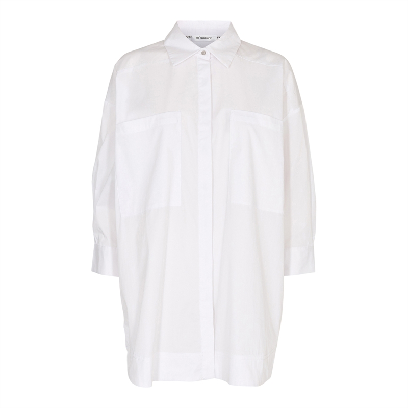 Co Couture CottonCC Crisp Pocket Shirt White 95849 