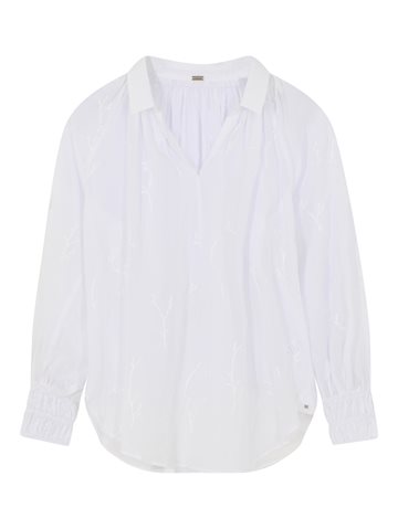 Gustav Annsofie A-shape shirt White 44632 