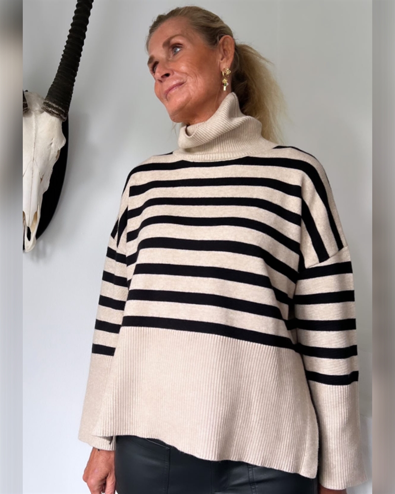 Cabana Living Catania 6108 Beige - Striktrøje