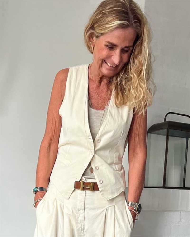 Cabana Living Elisavet 9497 Vest Creme 