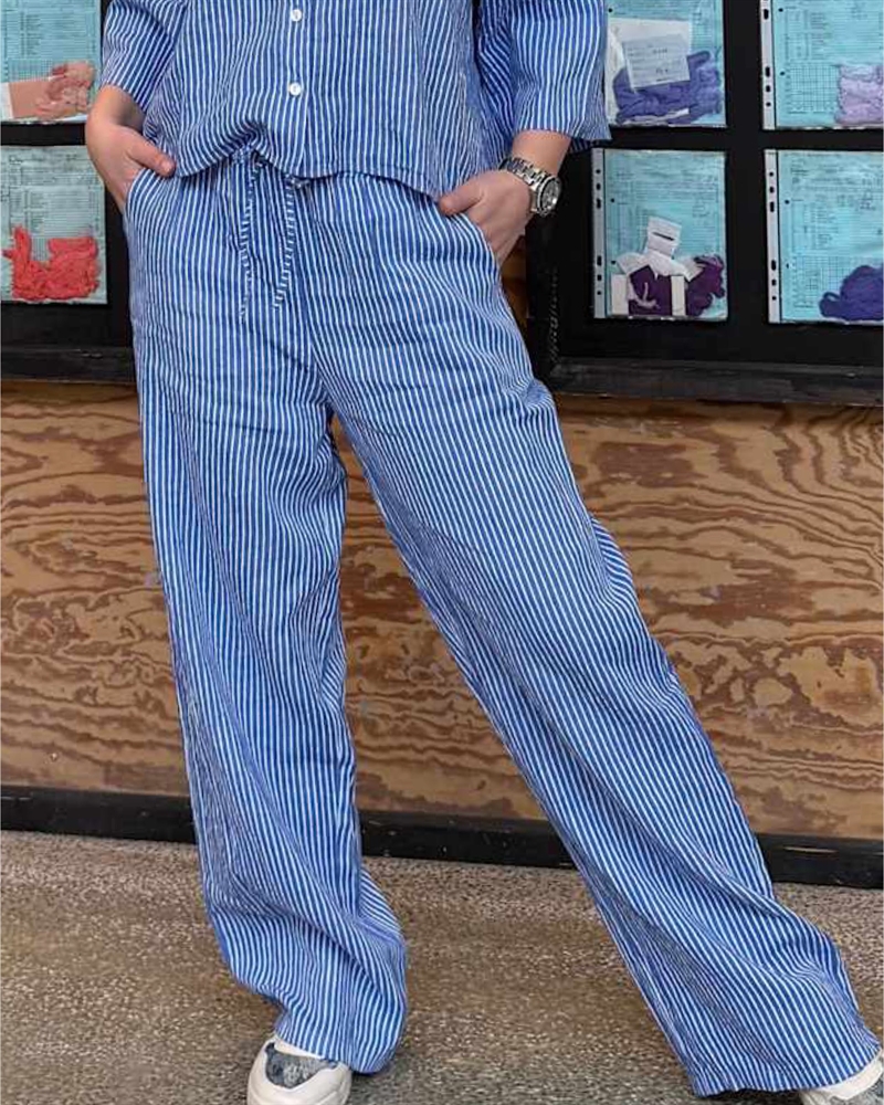 Cabana Living Facet B 2110 ST Blue Stripe Hørbukser