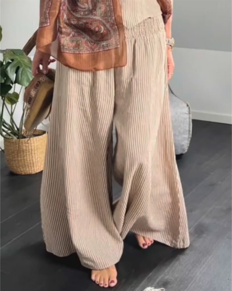 Cabana Living Flair B 3581 ST Latte Stripe Hørbukser 