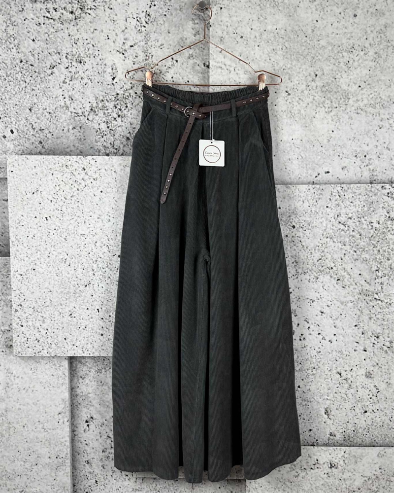 Cabana Living Friga Fløjls Buksenederdel 824687.345 Grey