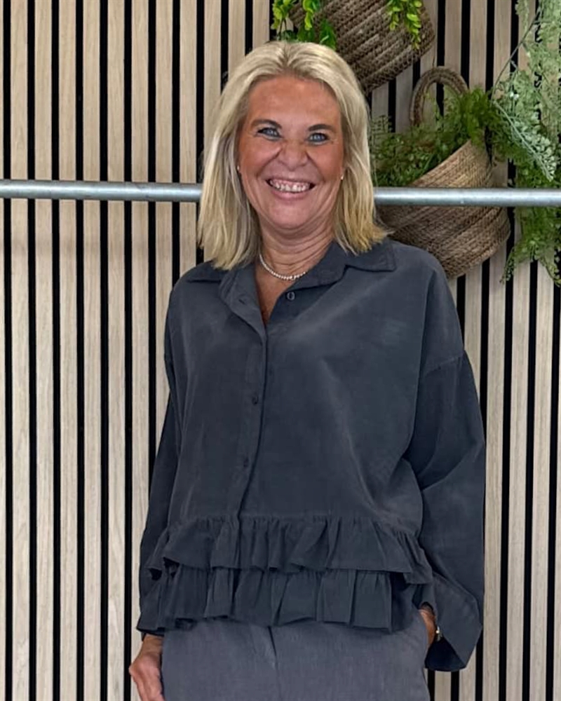 Cabana Living Kachot C 12511 Fløjlsskjorte Smoke