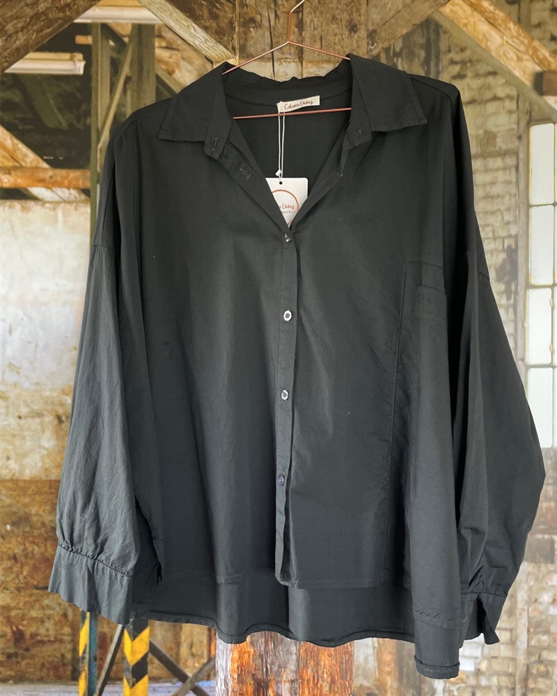 Cabana Living Nadina 4180 Skjorte Dark Grey 