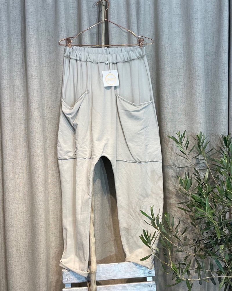 Cabana Living Taldo 4010-1 Beige baggy bukser