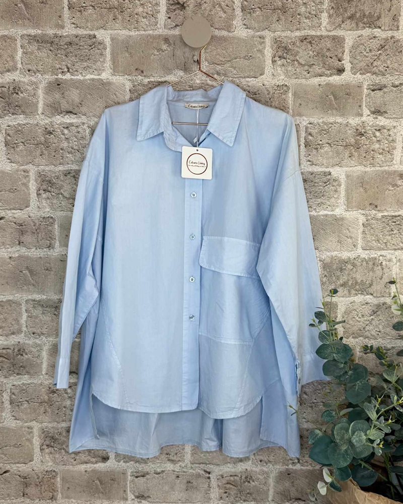 Cabana Living Tokyo 10356 Light Blue Storskjorte 