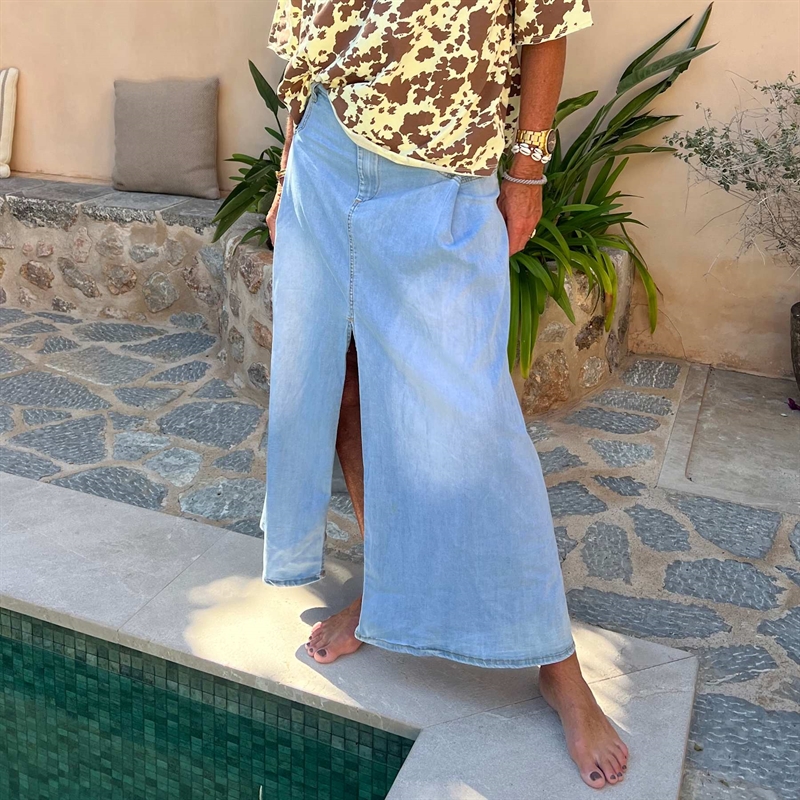 Cabana Living Vuling SW 1200 Denim nederdel 