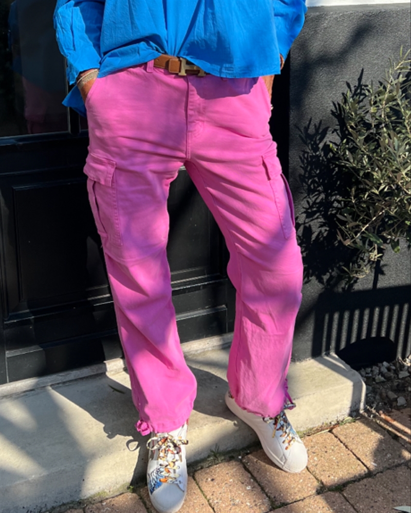 Cabana Living Zeta 1385 Fucsia cargobukser