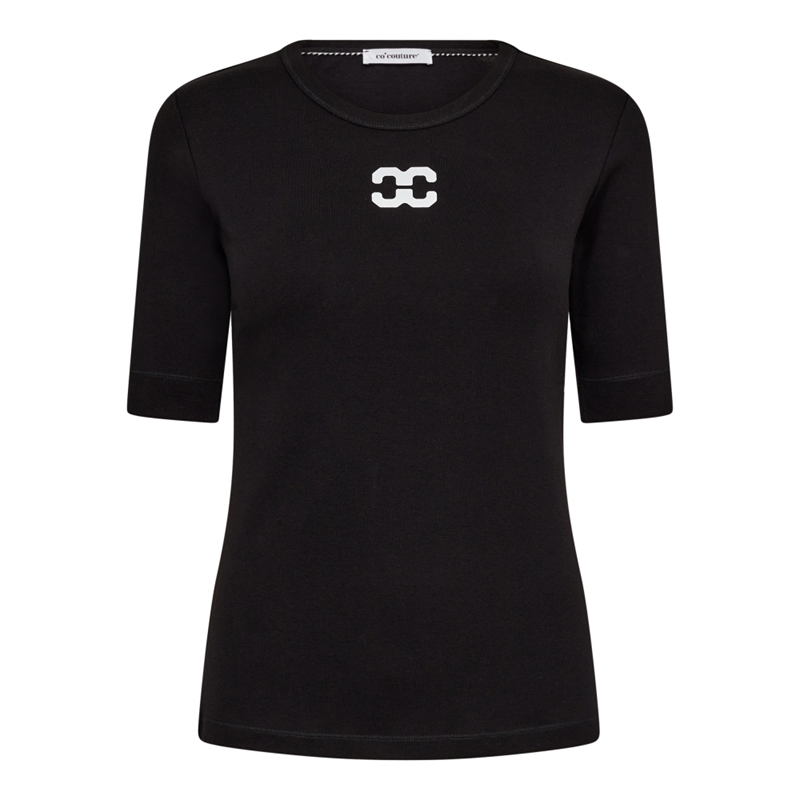 Co Couture GrannyCC Logo Tee 33101 Black 