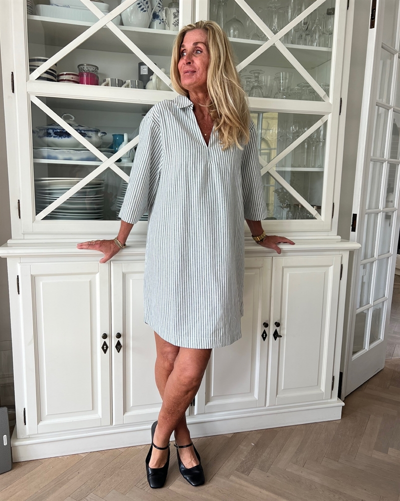 Depeche Clothing HellaDE Tunic 100308 Blue Stripe