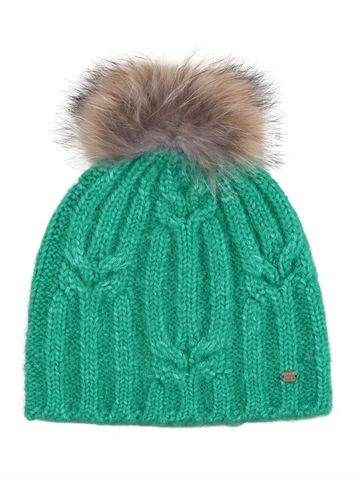 Gustav Edona knit hat - hue Emerald Green 47807