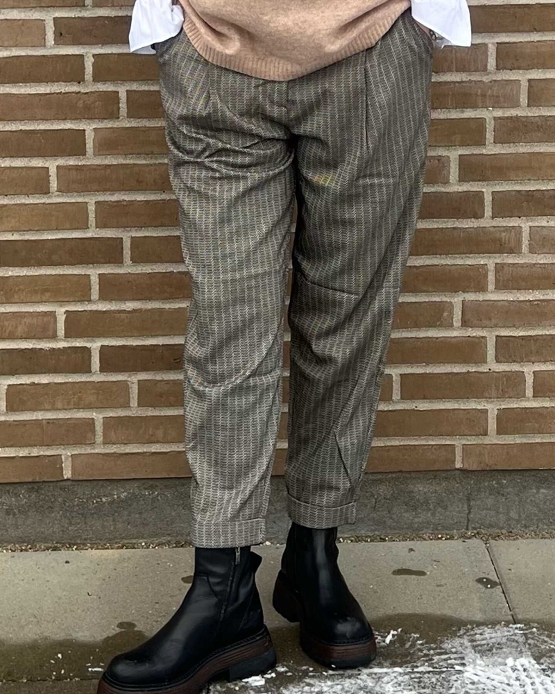 FIVE UNITS Malou 754 Brown Sand Herringbone