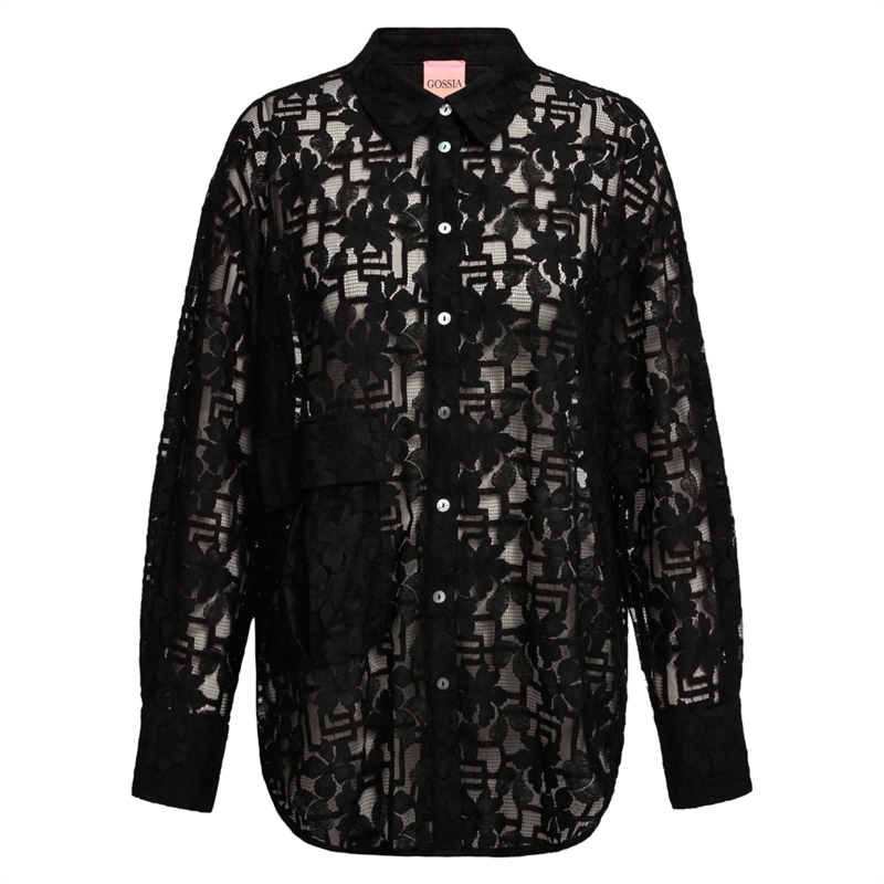 GOSSIA AugustinaGO Shirt G1783 Black Skjorte