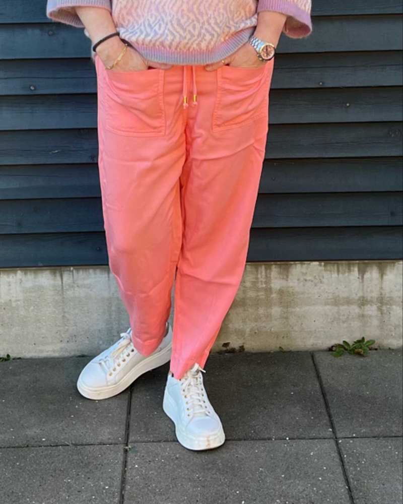 Gustav Bell bukser baggy fit Coral Lily 48044 