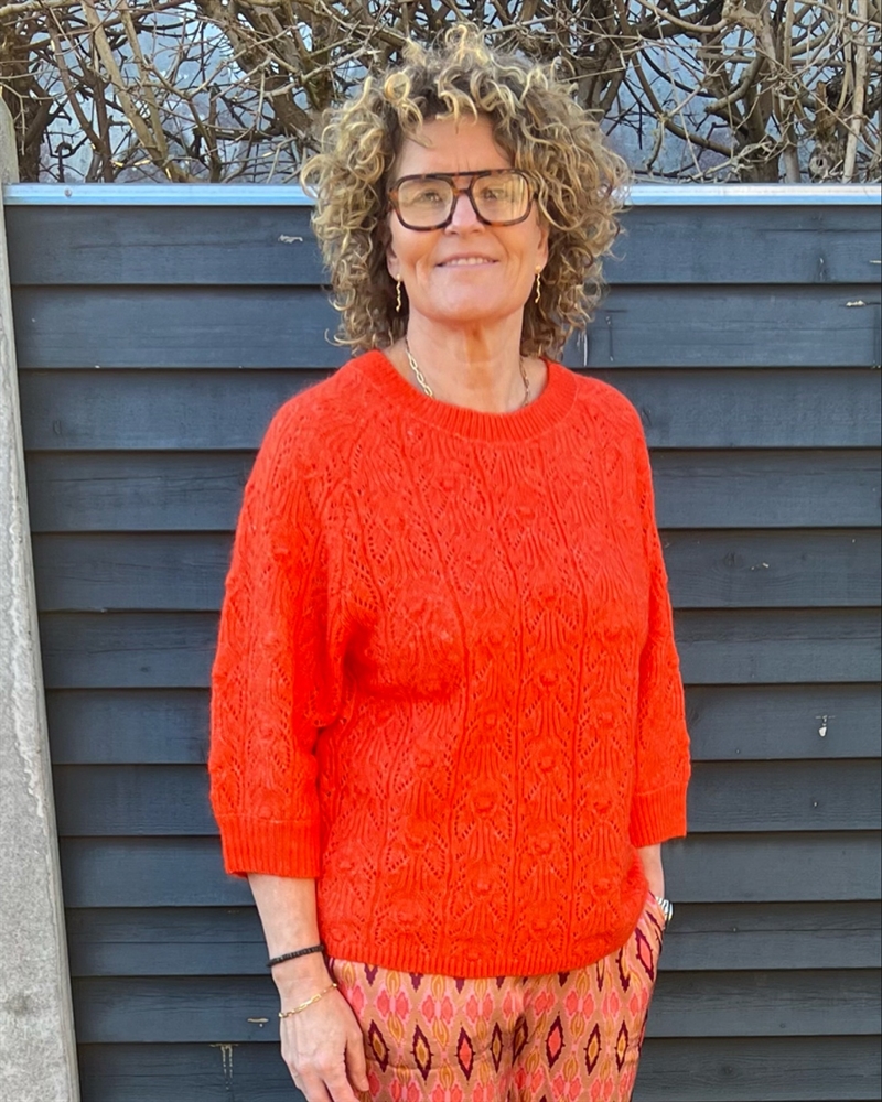 Gustav Majann knit cape Mandarin 48433  