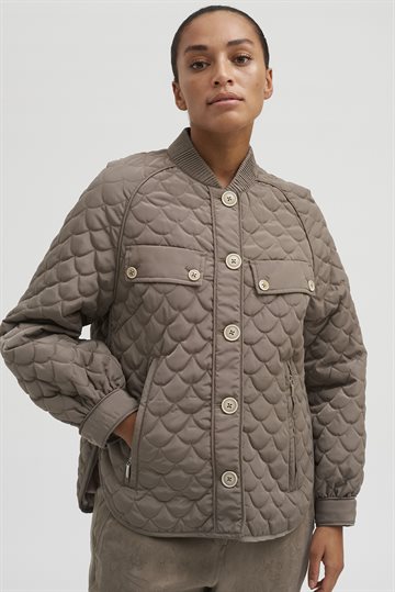 Gustav Monica quilt jacket Dry Moss 44307 