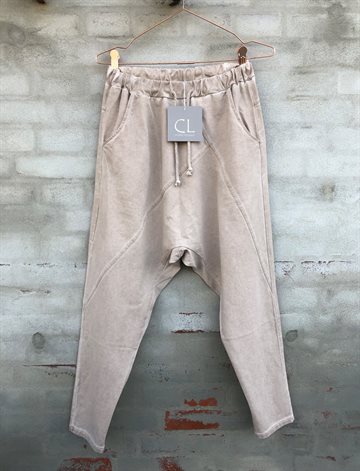Cabana Living 16089-WASHED Beige Baggy Pant - CL Jeans 