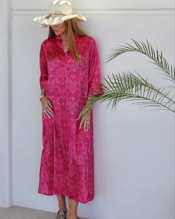Design By Laerke Yamilla Pink Kraftan kjole