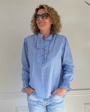 Marta Du Chateau Mdc Margaux Shirt 6811 Celeste Skjorte