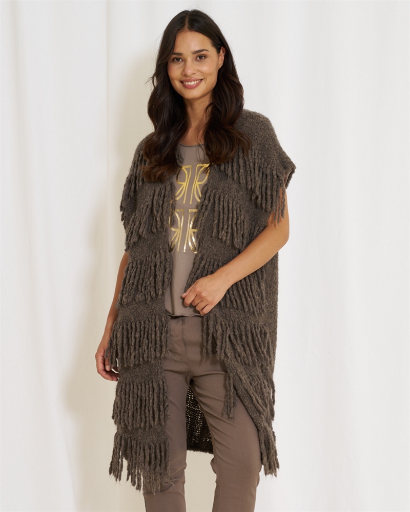 MARTA MdcKarla 9029 Fango Knit - Strikvest