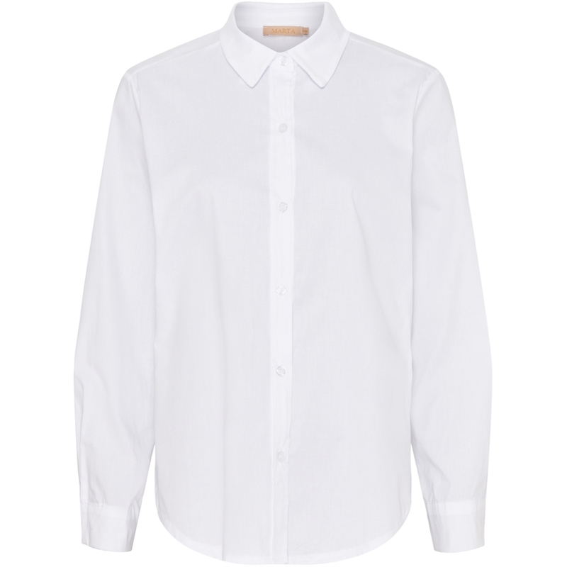 MARTA MdcNicoline 85700 White Shirt - Skjorte