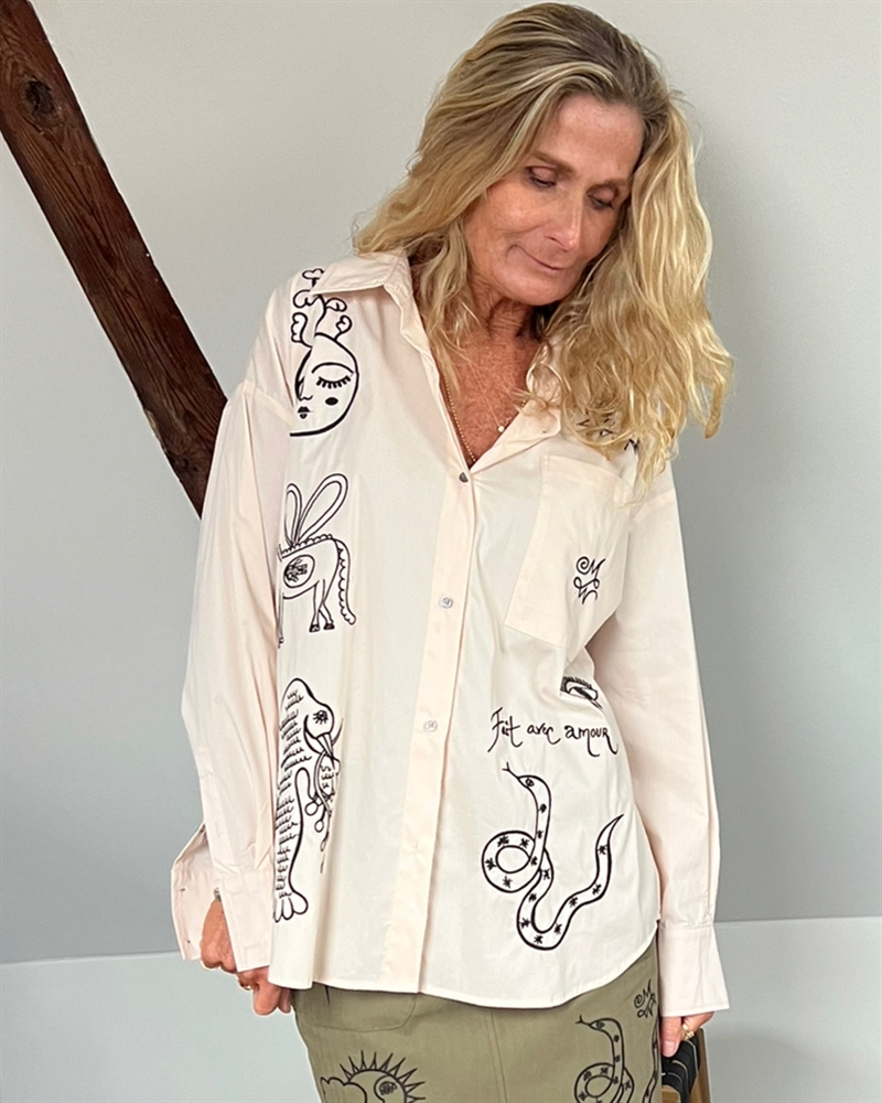 MW Egos Skjorte Ecru