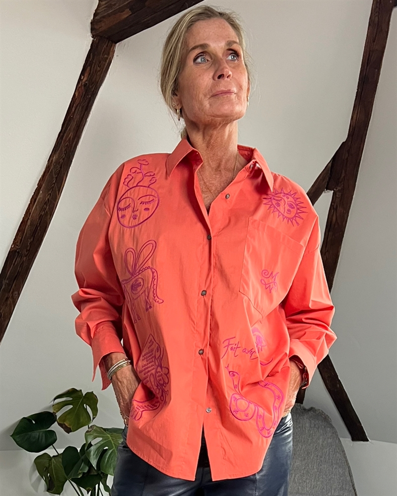 MW Egos Skjorte Orange